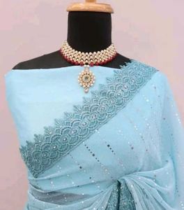 FANCY ZARI WITH HEAVYWORK