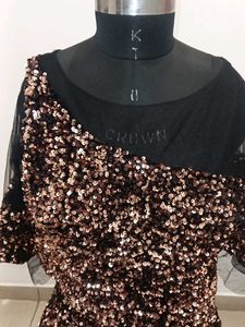 Sequin Lehenga Choli Set
