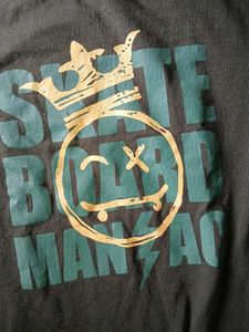 Graphic Print Olive T-Shirt