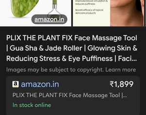 plix plant GUA SHA &amp; jade roller