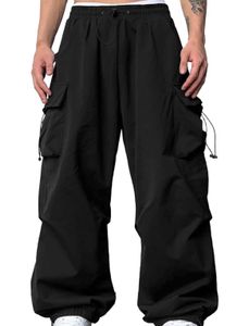 SBA 6 Pockets Black &amp; BiegeParachute Pants