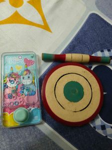 Water Bubble Ring Toss And Chakla Belan Combo