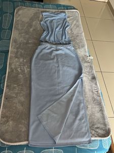 Blue Classy Two-Piece Set