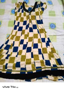Checkered Kurta
