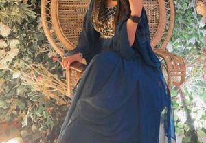 Navy Blue Gown