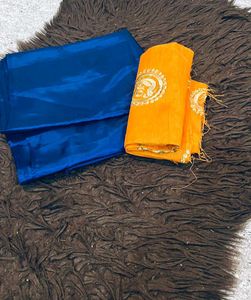 Elegant Blue Saree