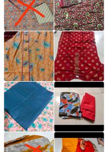 Unstitched Dress Material Bundle