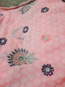 Light Pink Saree