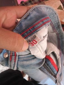 Light Wash Denim Jeans