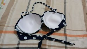 Polka Dot Bikini Top