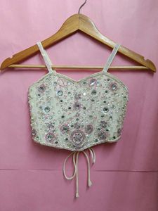 |SALE| Embellished Crop Top
