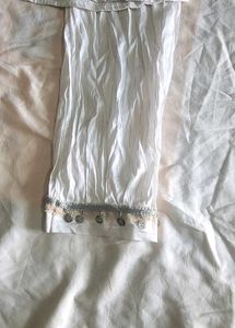 White Embroidered Kurta Set