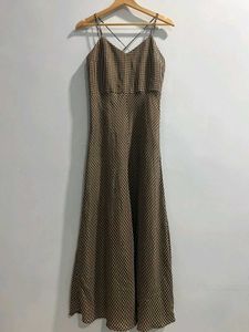 Checkered Cami Maxi Dress