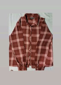 Roadster Women Red Check Shirt