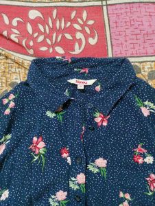Navy Blue Shirt