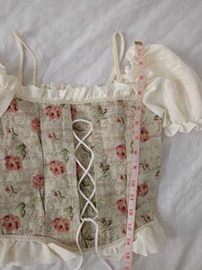 Floral Corset Top