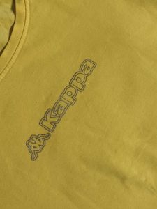 Yellow Kappa T-shirt