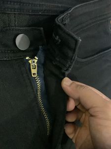 Black Wide Leg Jeans