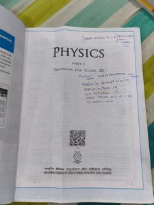 Physics Textbook Class XI