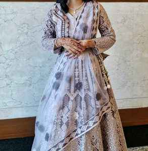 Lavender Lehnga Choli Set!!