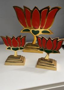 LOTUS Show Pieces 3 Set (BJP SYMBOL)