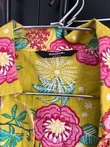 Floral Print Crop Top