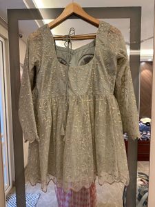 NEW Festive Short Kurta &amp; Plazzo Set
