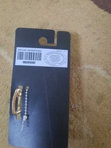 Gold Hair Claw Clip