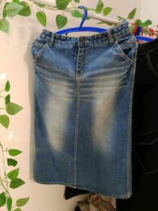 Long Denim Pinterest Trendy Skirt