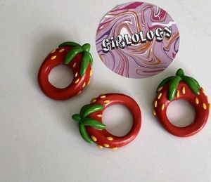 Fruity Strawberry Rings 🍓