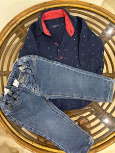 Jeans And Shirt Set