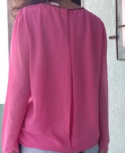 Pink Long Sleeve Top