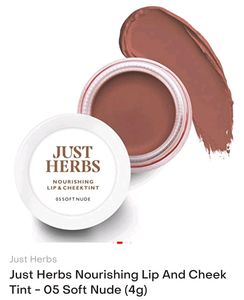 Just Herbs Nourishing Lip And Cheek Tint |