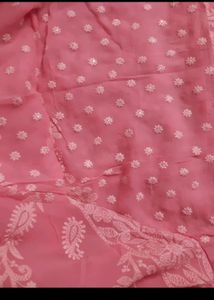 Cickenkari Pure Georgette Saree
