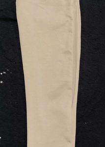 Khaki Straight Fit Pants