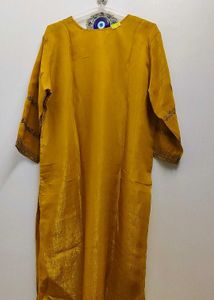 Elegant Yellow Kurta Set