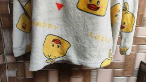 Cute Duck Print Sweater