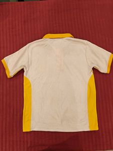 Boys Yellow Polo Tshirt