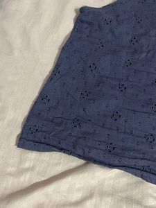 Embrodered Crop Top