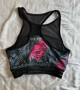 Tropical Print Sports Bra