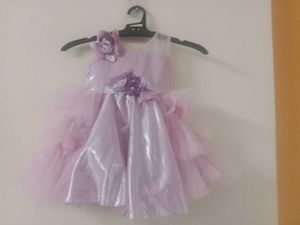 Cute Purple Party Dress
