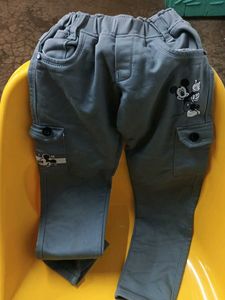 Boys Cotton Blend Trousers