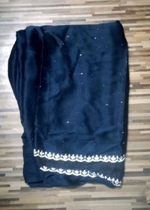 Elegant Black Saree