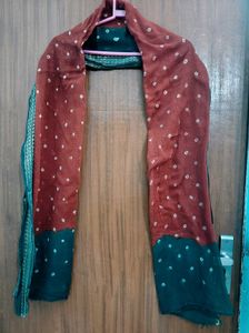 Bandhani Green Suit