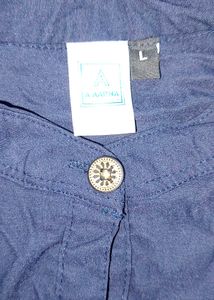 Navy Blue Top Shirt