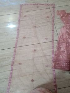 Pink Embellished Skirt