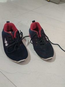 Blue Athletic Shoes