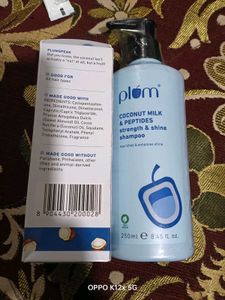Plum Hair Serum &amp; Shampoo With Extra Freebi 🫰🩷