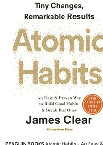 ATOMIC HABIT BOOK