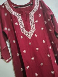 Lakhnawi Cotton Kurta Large Size
